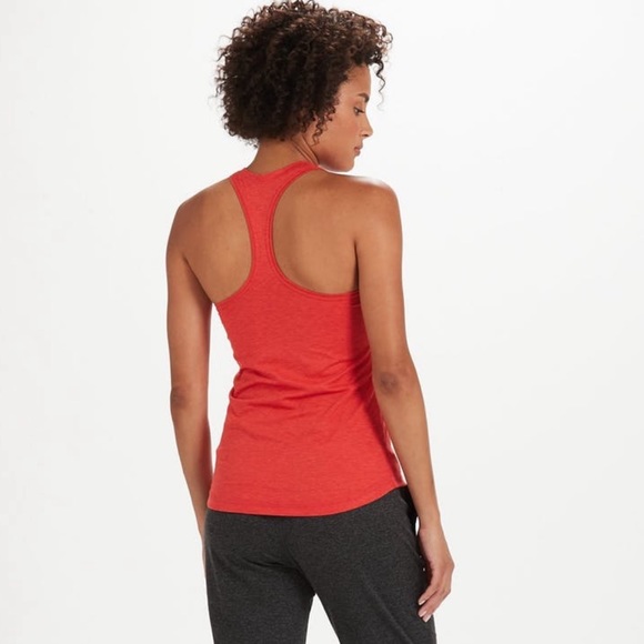 Vuori Lux Performance Tank In Melon 